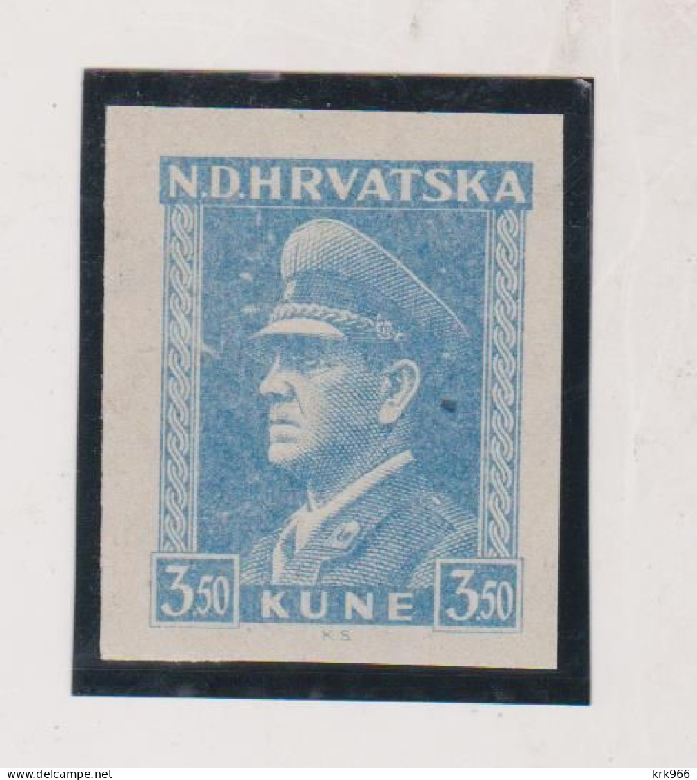 CROATIA WW II  , Pavelic 3.50 Kn, Name Day Nice Proof MNH - Kroatien