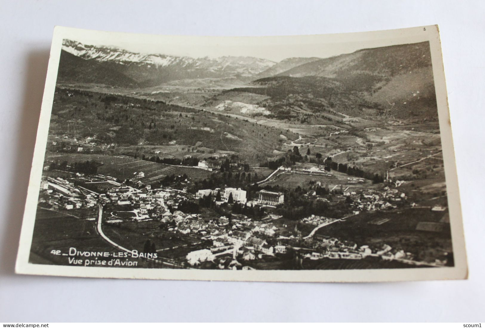 Divonne Les Bains - Vue Prise D'avion - 1938 - Divonne Les Bains