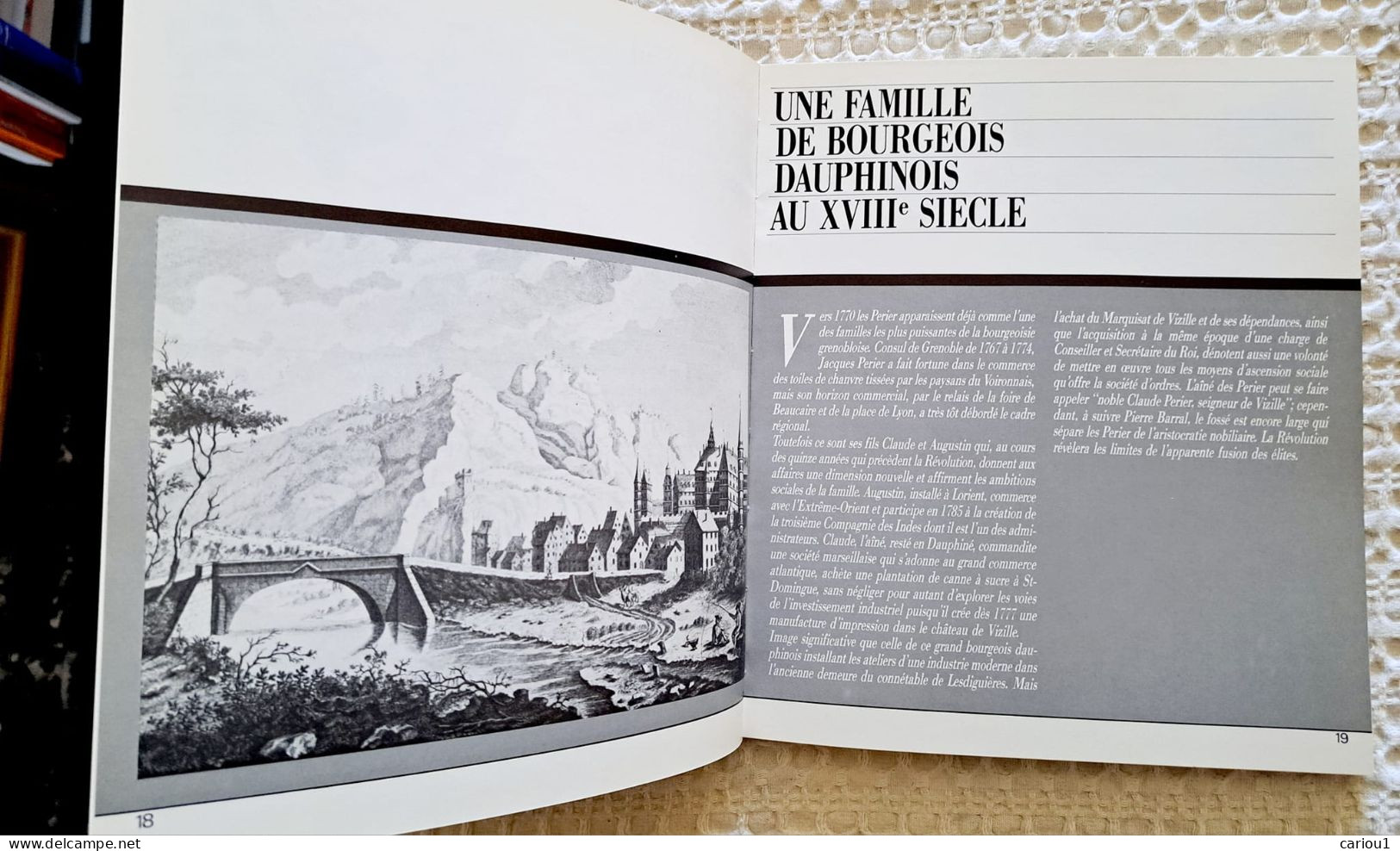 C1 UNE DYNASTIE BOURGEOISE DANS LA REVOLUTION : LES PERIER Dauphine VIZILLE - Storia