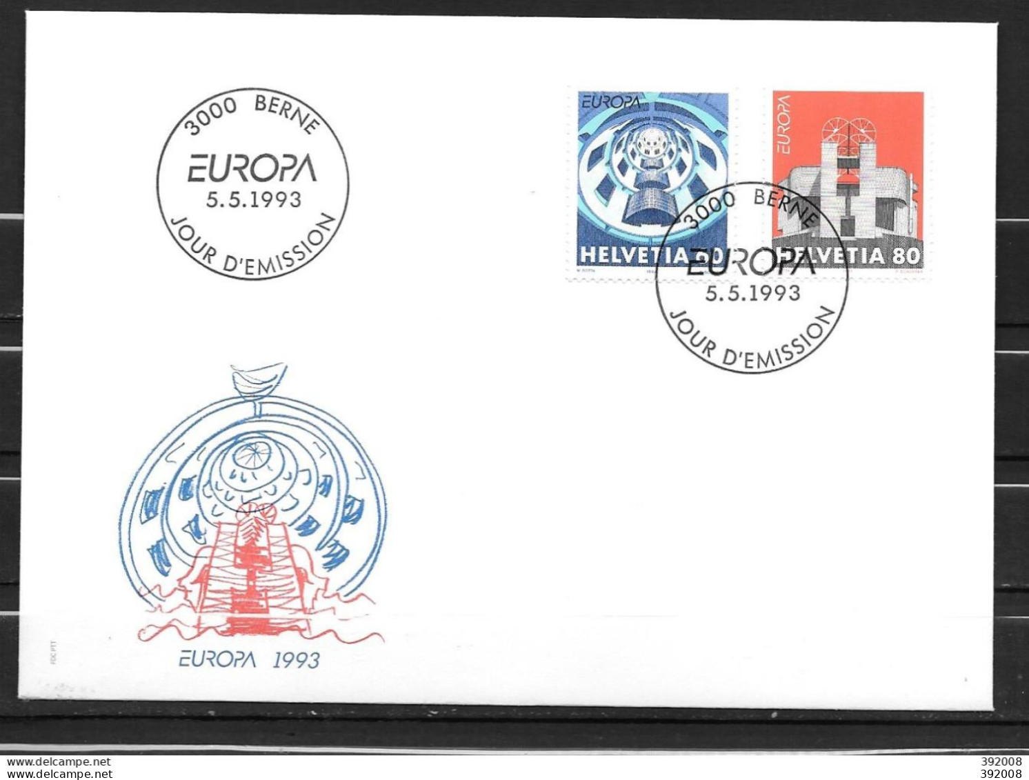1993 - FDC - SUISSE - 67 - 1993