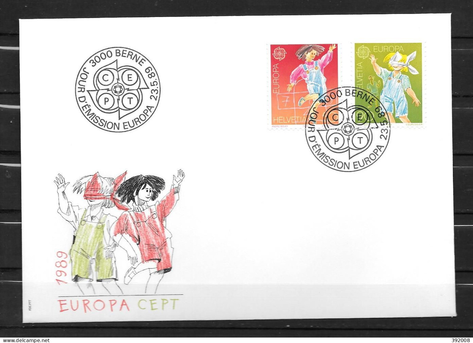 1989 - FDC - SUISSE - 66 - 1989