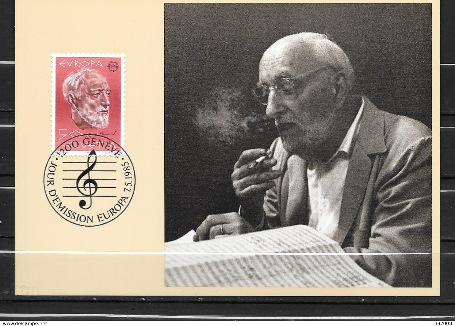 1985 - FDC - SUISSE - 64 - 3 - 1985