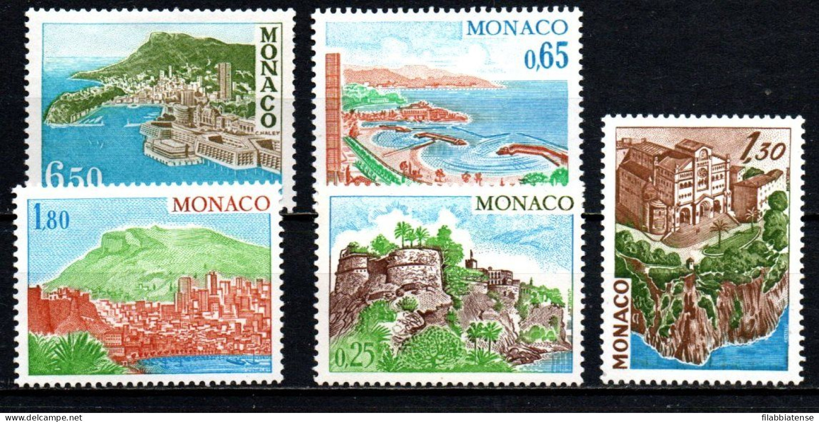 1978 - Monaco 1147/51 Turistica      ---- - Nuovi