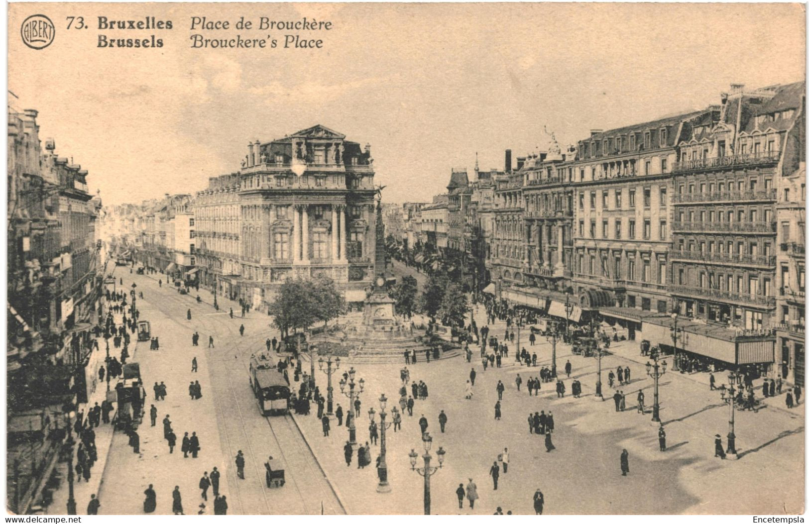 CPA Carte Postale Belgique Bruxelles Place De Brouckère VM79065 - Marktpleinen, Pleinen