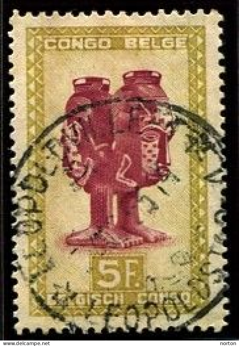 Congo Léopoldville 1 Oblit. Keach 12B(G)1 Sur C.O.B. 290 Le 11/02/1953 - Usati