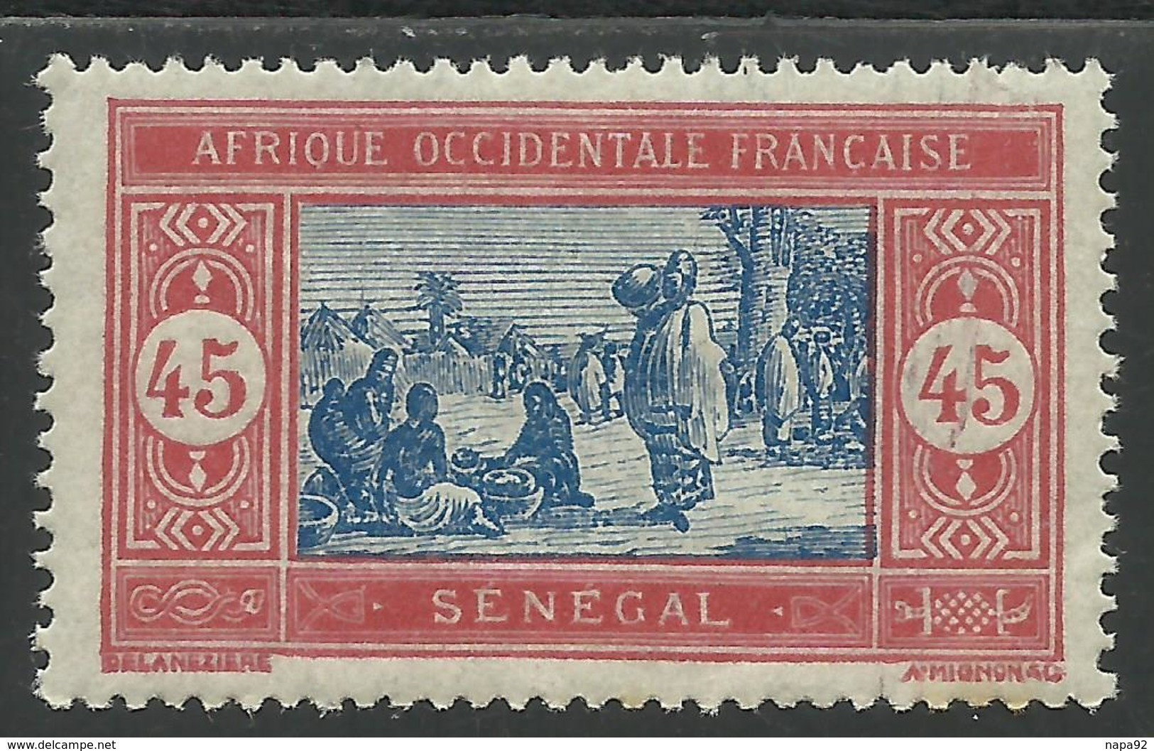 SENEGAL 1922 YT 79** - Nuovi