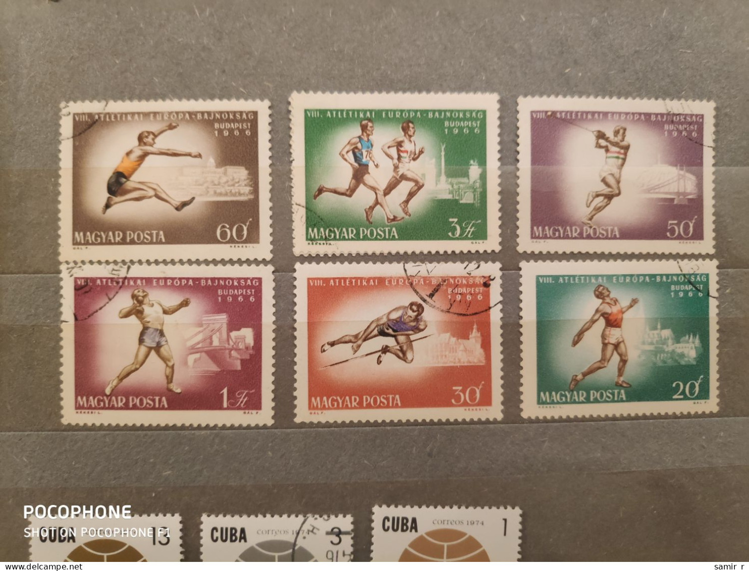 1966	Hungary	Sport (F85) - Used Stamps