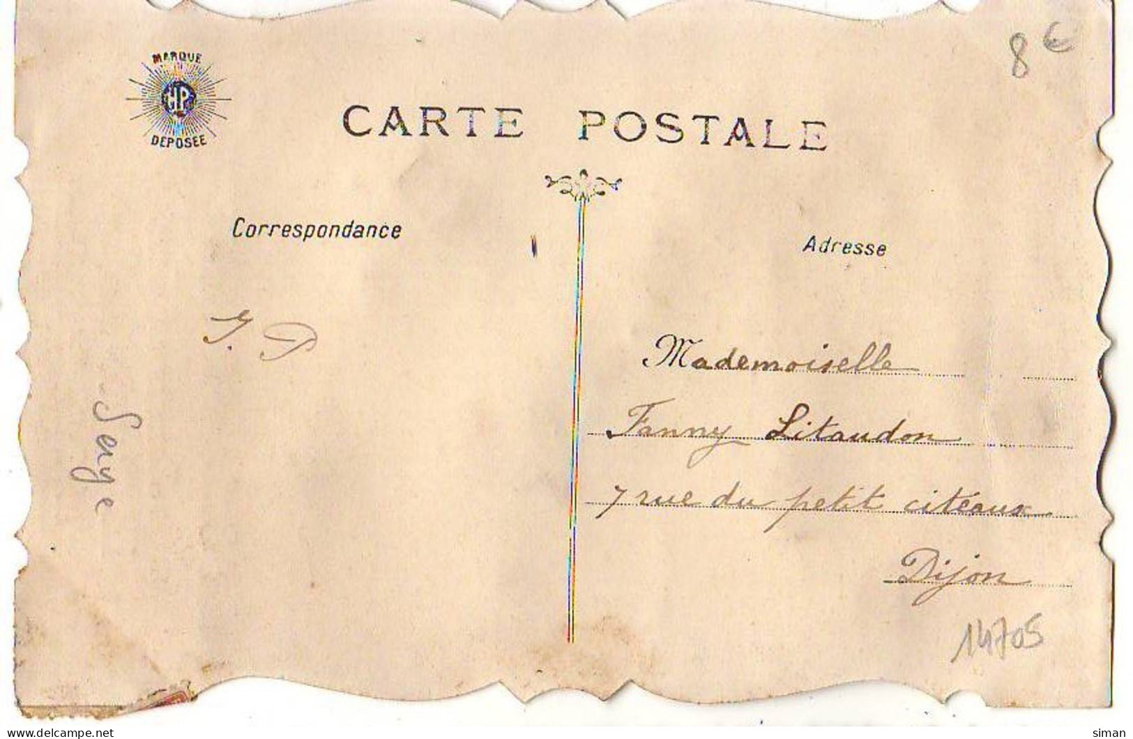 N°14705 - De Sainte Catherine Recevez Cet Envoi ... - Bonnet En Tissu - Saint-Catherine's Day