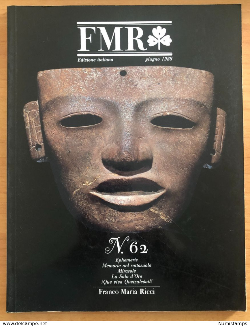 Rivista FMR Di Franco Maria Ricci - N° 62 - 1988 - Arte, Design, Decorazione