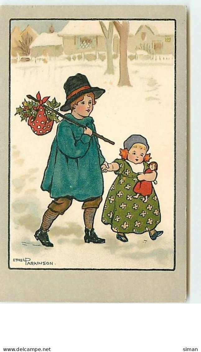 N°8321 - Carte Illustrateur - Ethel Parkinson - MM Vienne N°311 - Enfants Se Promenant - Parkinson, Ethel