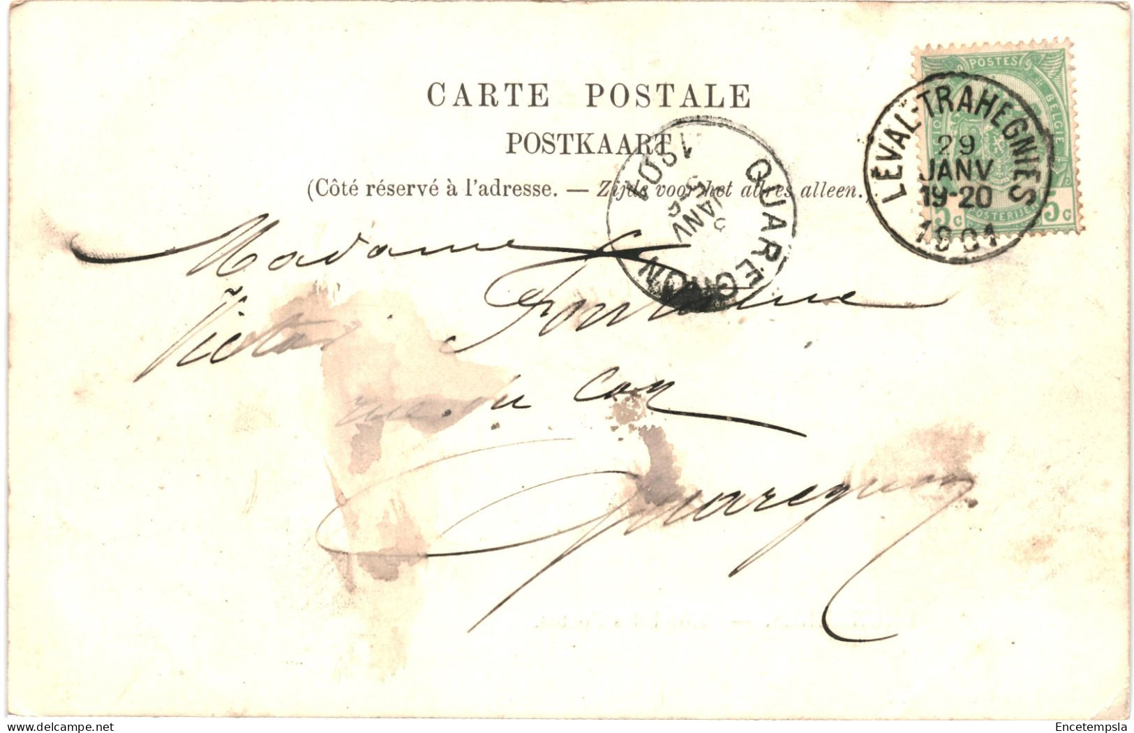 CPA Carte Postale Belgique Bruxelles Hôtel Des Postes 1901  VM79071 - Monumenti, Edifici