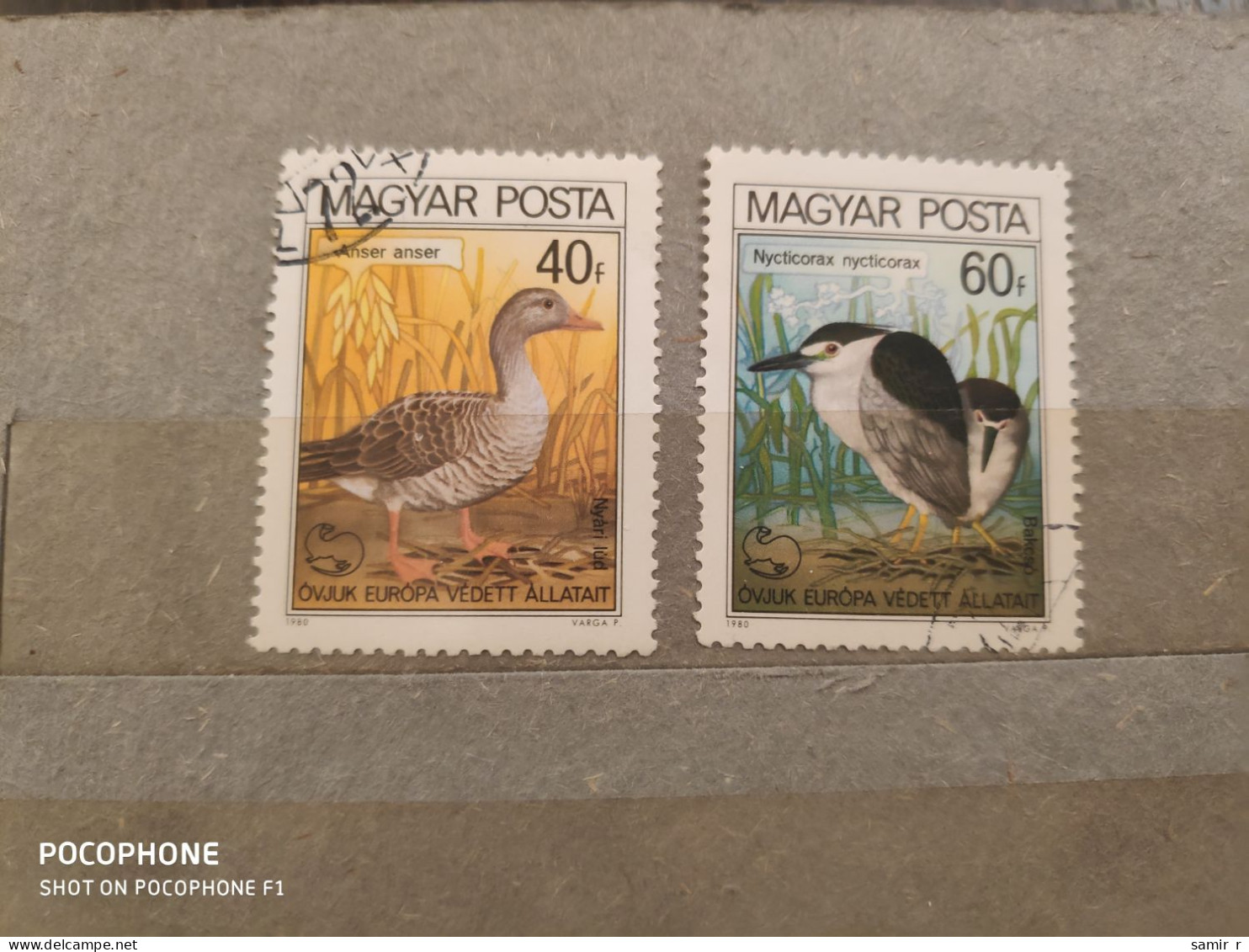 1980	Hungary	Birds (F85) - Used Stamps