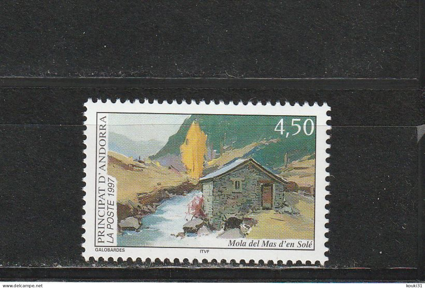 Andorre YT 490 ** : Moulin - 1997 - Unused Stamps