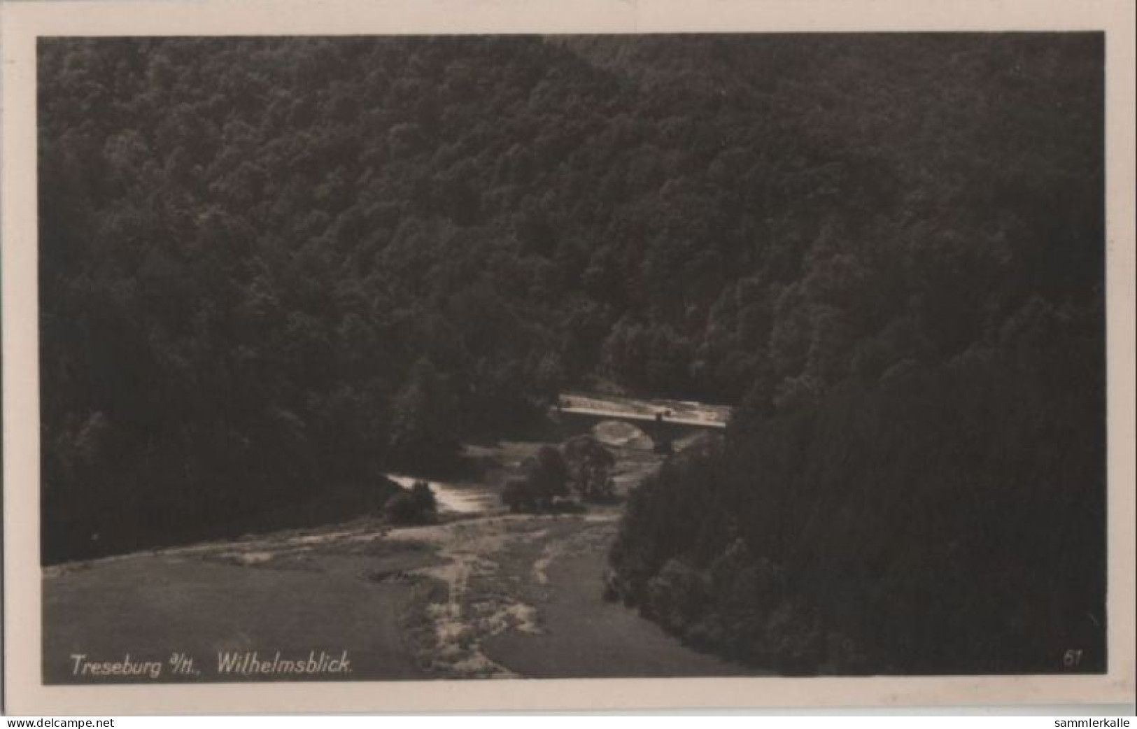 35499 - Treseburg - Wilhelmsblick - Ca. 1950 - Thale