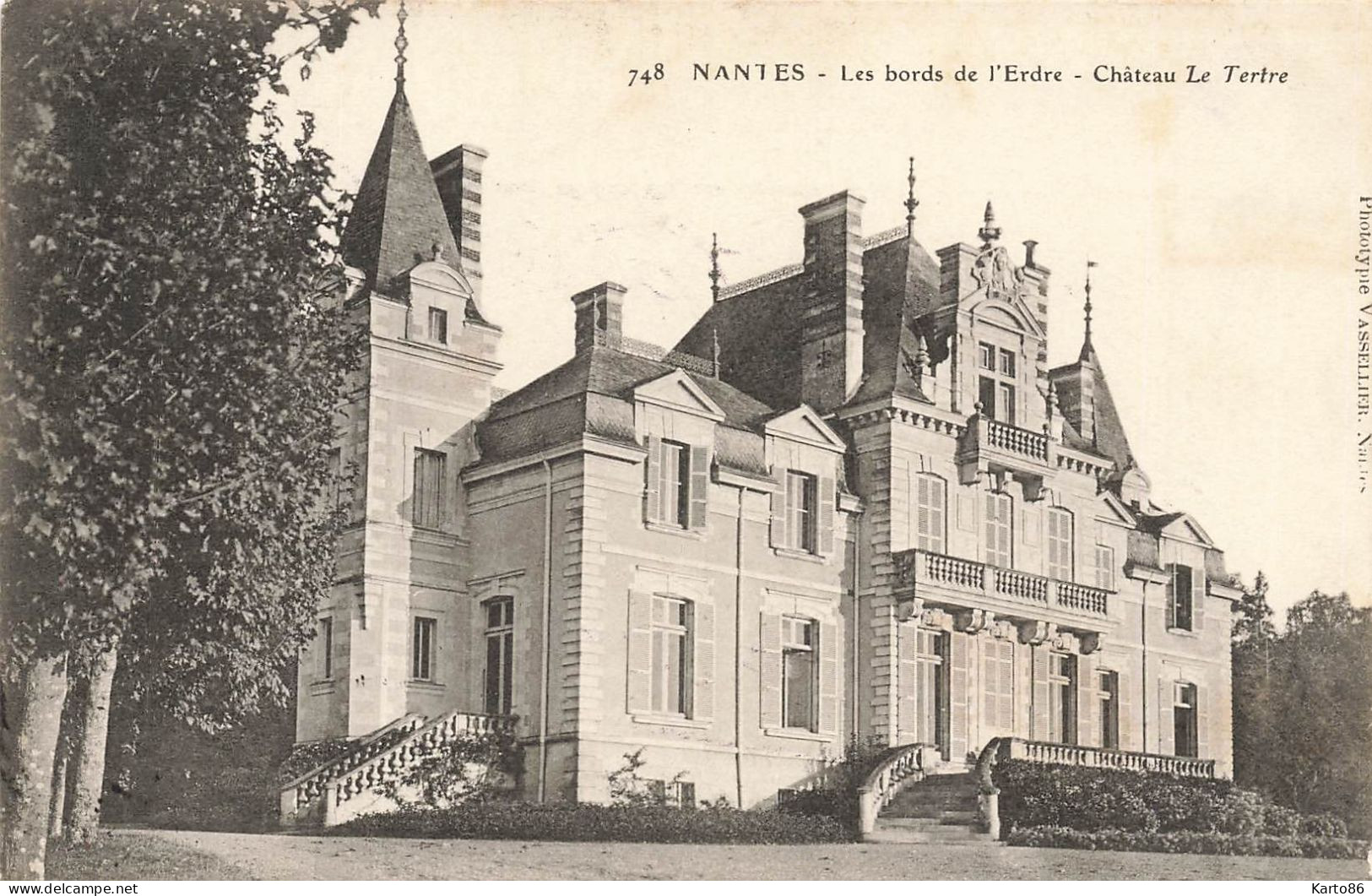 Nantes * 1905 * Les Bords De L'erdre , Le Château Le Tertre - Nantes