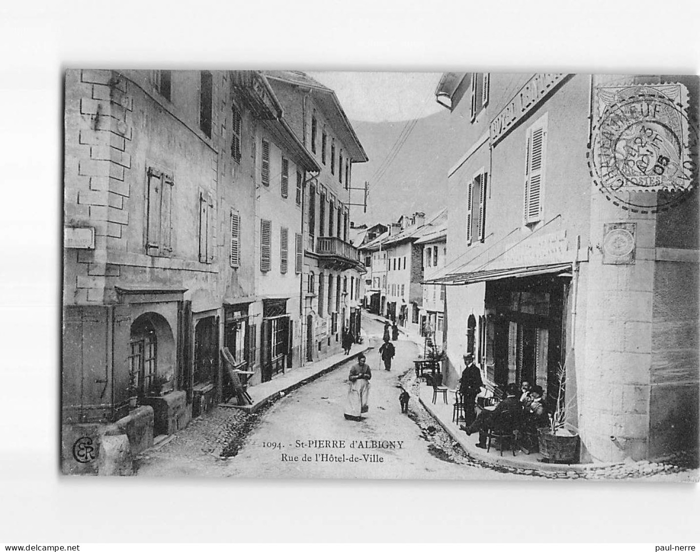 SAINT PIERRE D'ALBIGNY : Rue De L'Hôtel De Ville - état - Saint Pierre D'Albigny