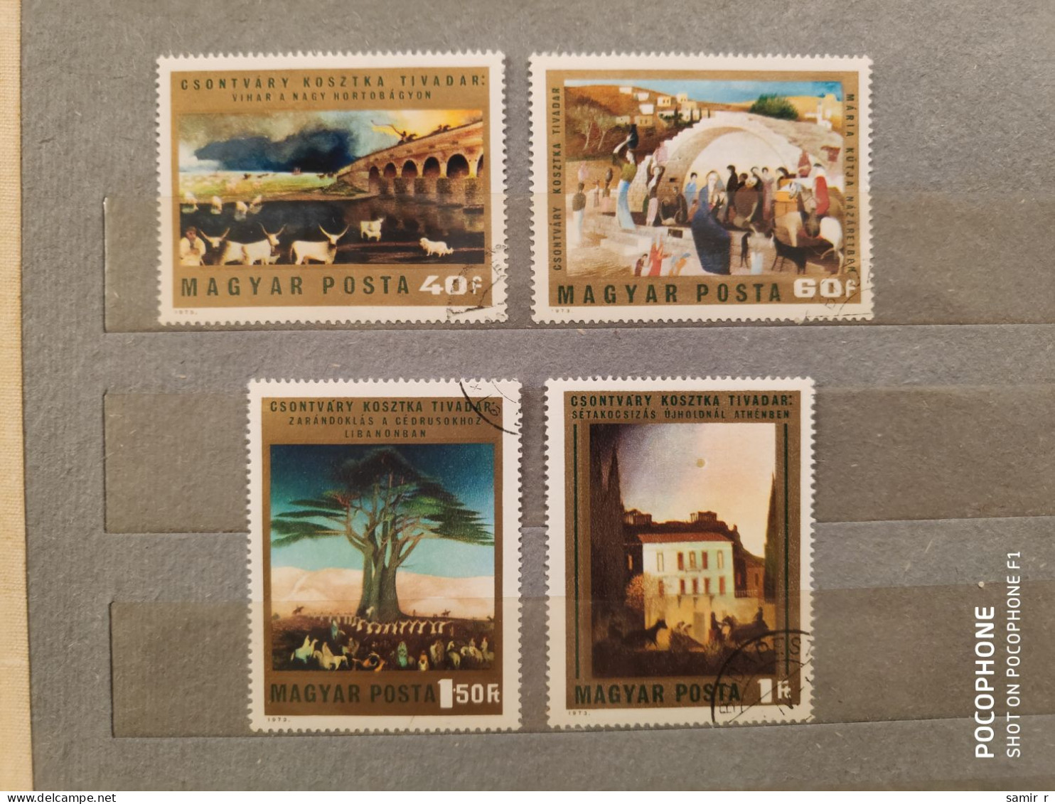 1973	Hungary	Paintings (F85) - Gebraucht