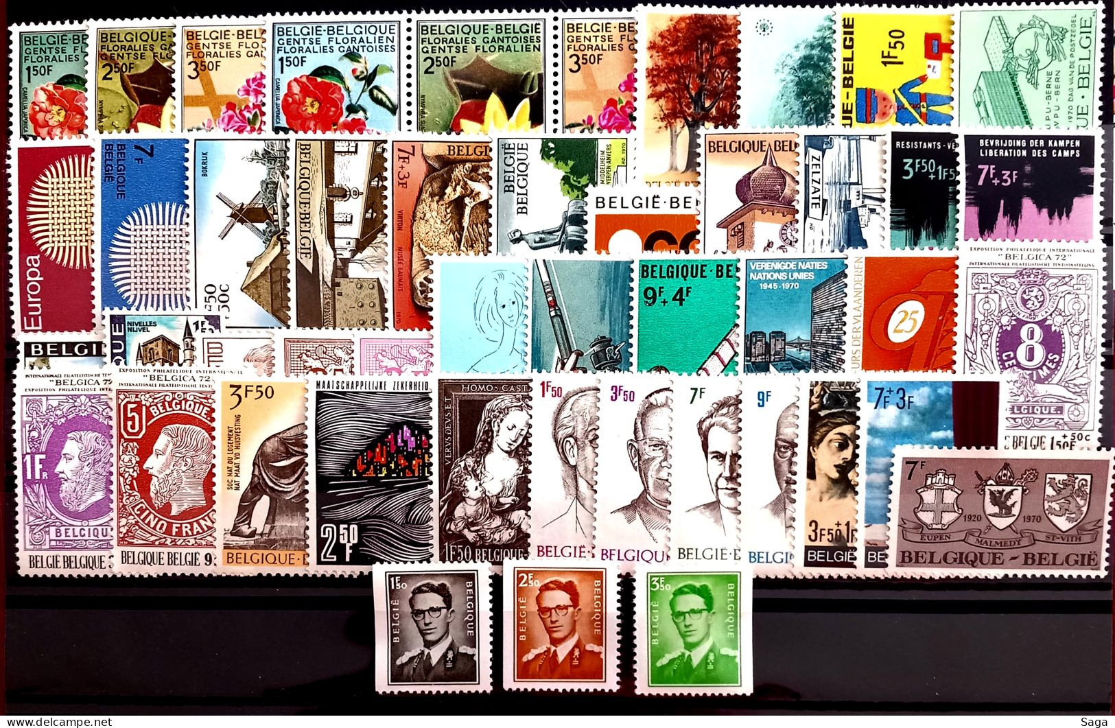 Année Complète 1970 MNH** - Full Years