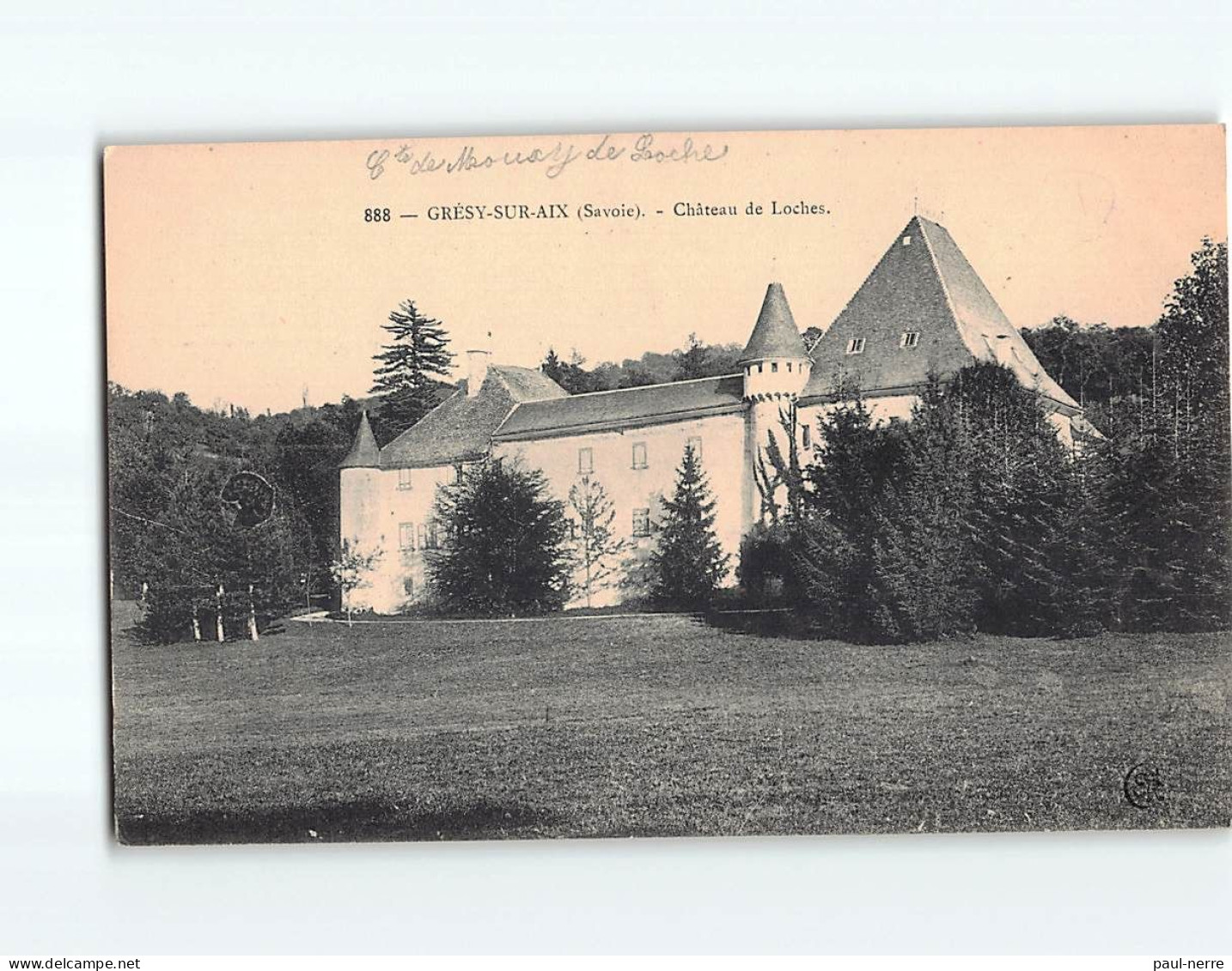 GRESY SUR AIX : Château De Loches - Très Bon état - Gresy Sur Aix