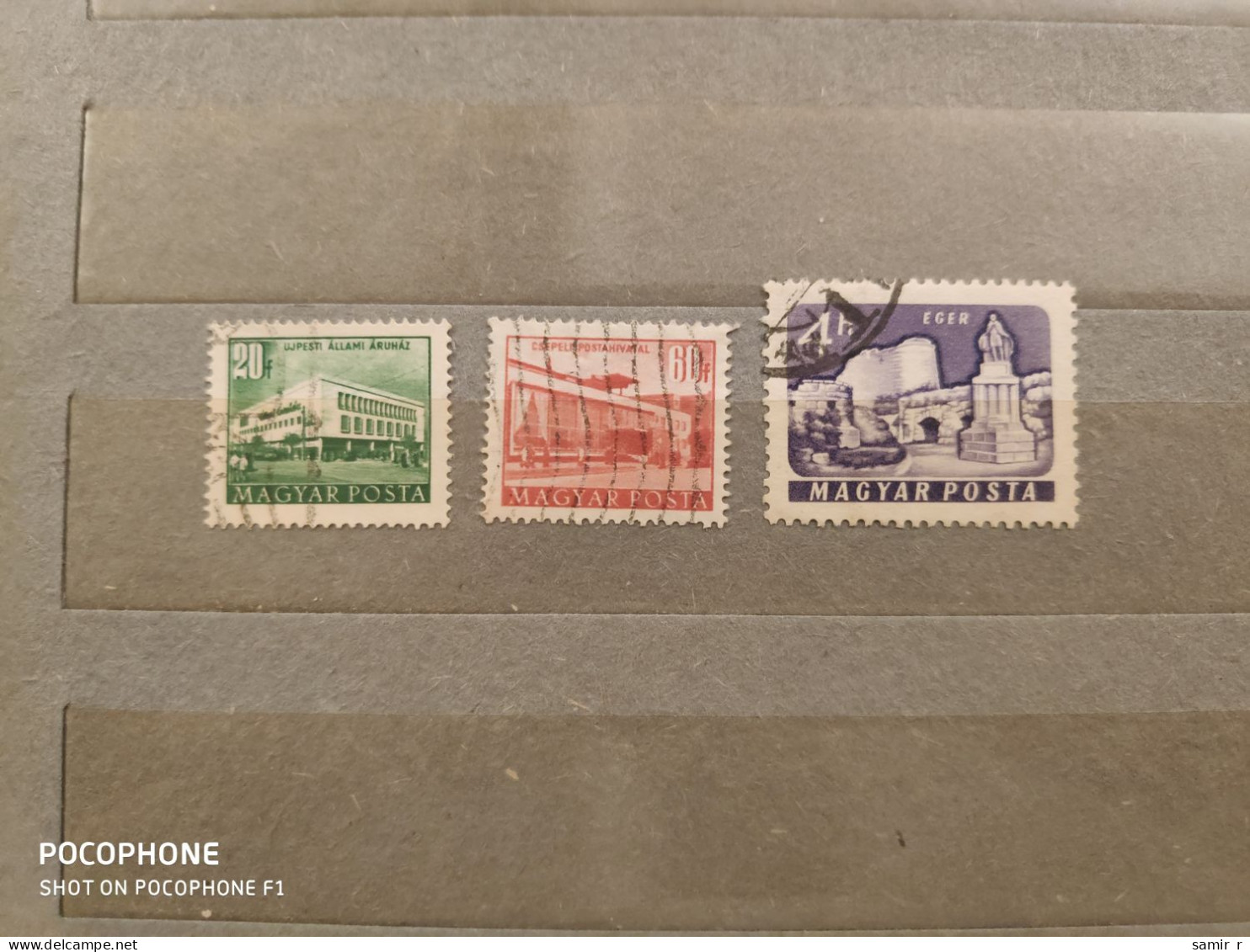 Hungary	Buildings (F85) - Used Stamps