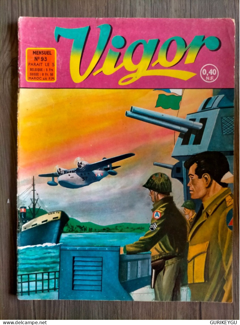 Bd Guerre VIGOR  N°  93  ARTIMA  1961 - Arédit & Artima