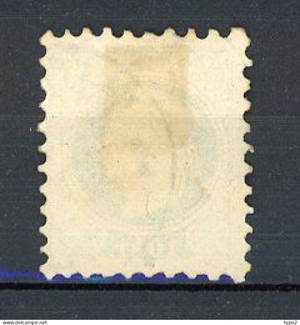 AUTRICHE - 1867 Yv. N°35A Impression Fine(o) 10k Bleu Cote 1 Euro  BE  2 Scans - Gebraucht