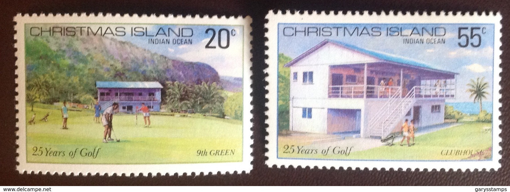 Christmas Island 1980 Golf Club MNH - Christmas Island