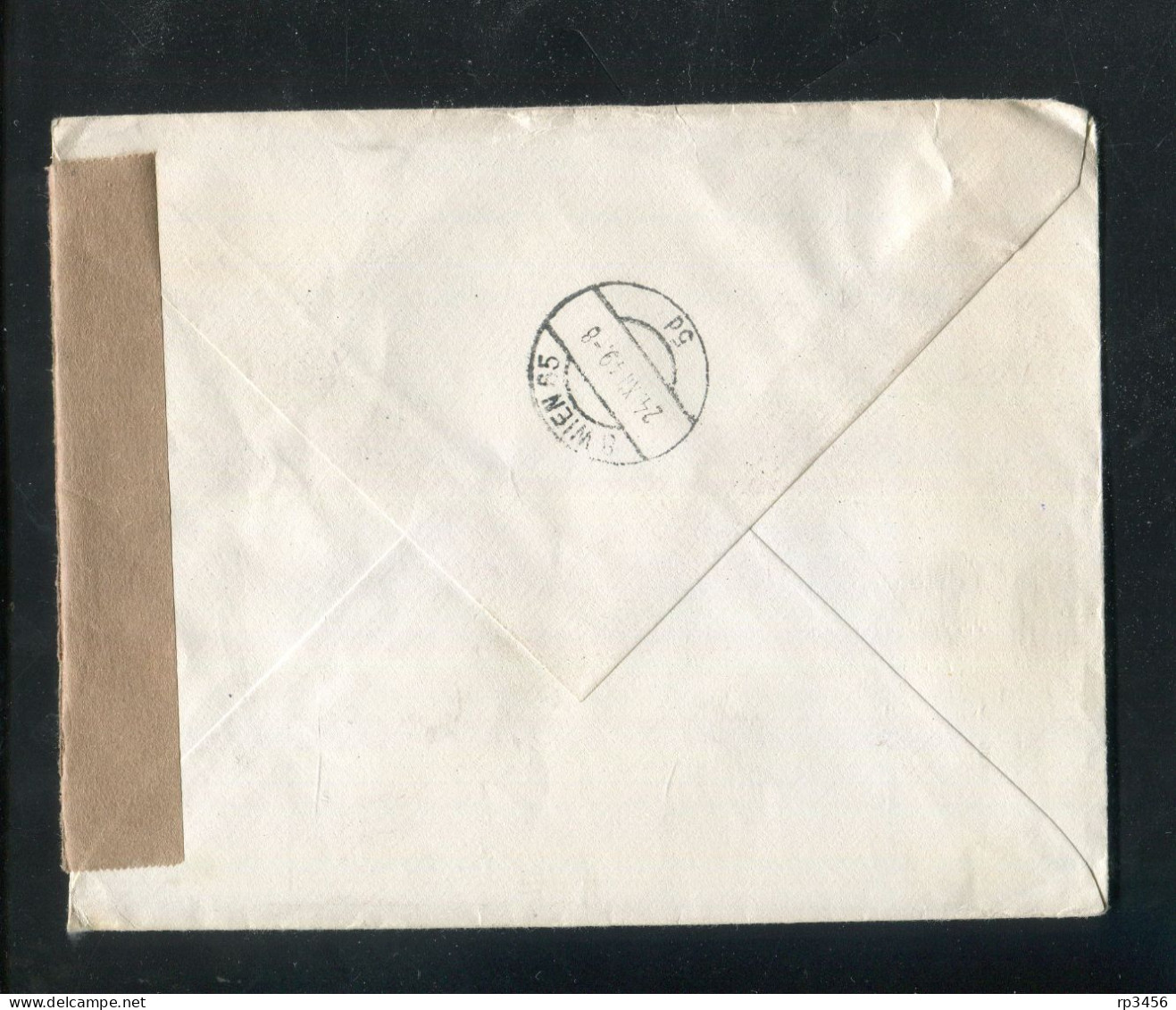 "USA" 1949, Brief Mit "ZENSUR" (Oesterreichische Zensurstelle) Nach Wien (R0121) - Lettres & Documents