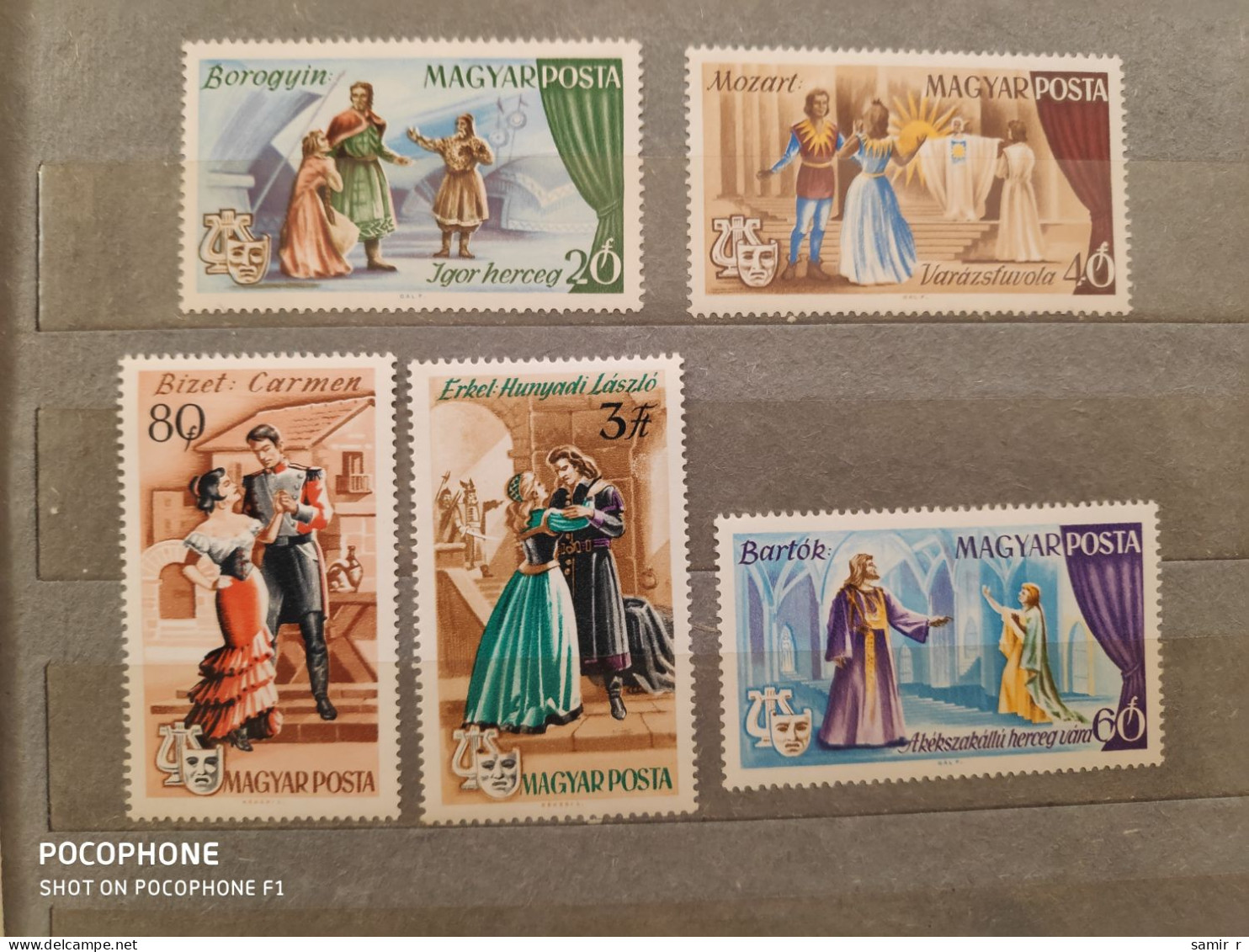 Hungary	Opera (F85) - Used Stamps