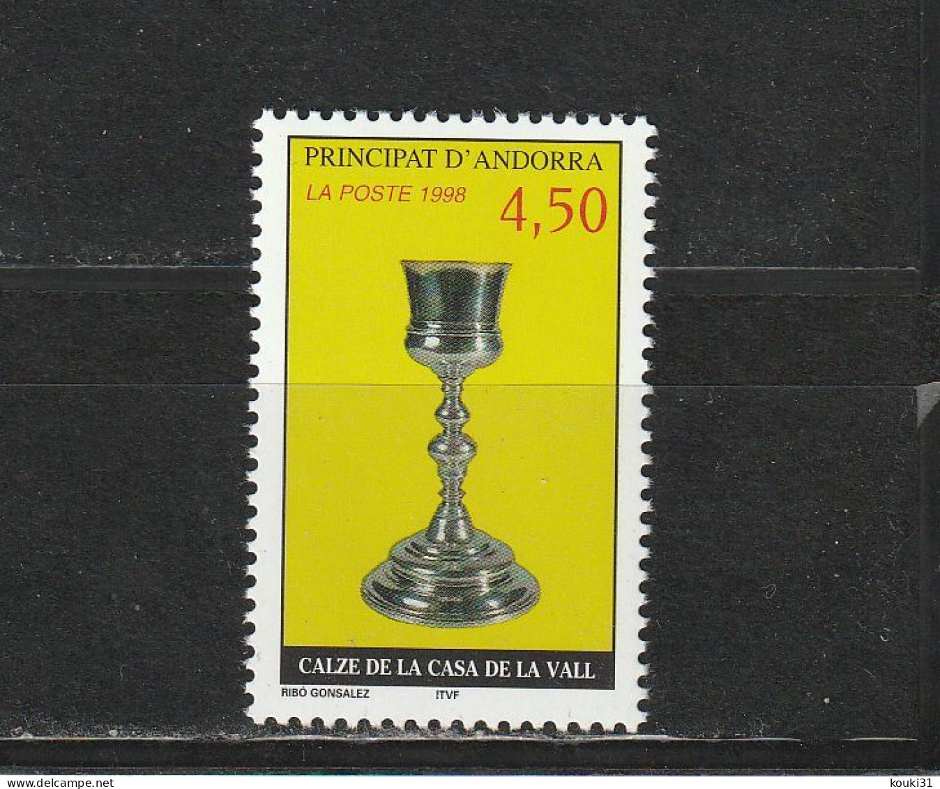 Andorre YT 506 ** : Calice - 1998 - Unused Stamps