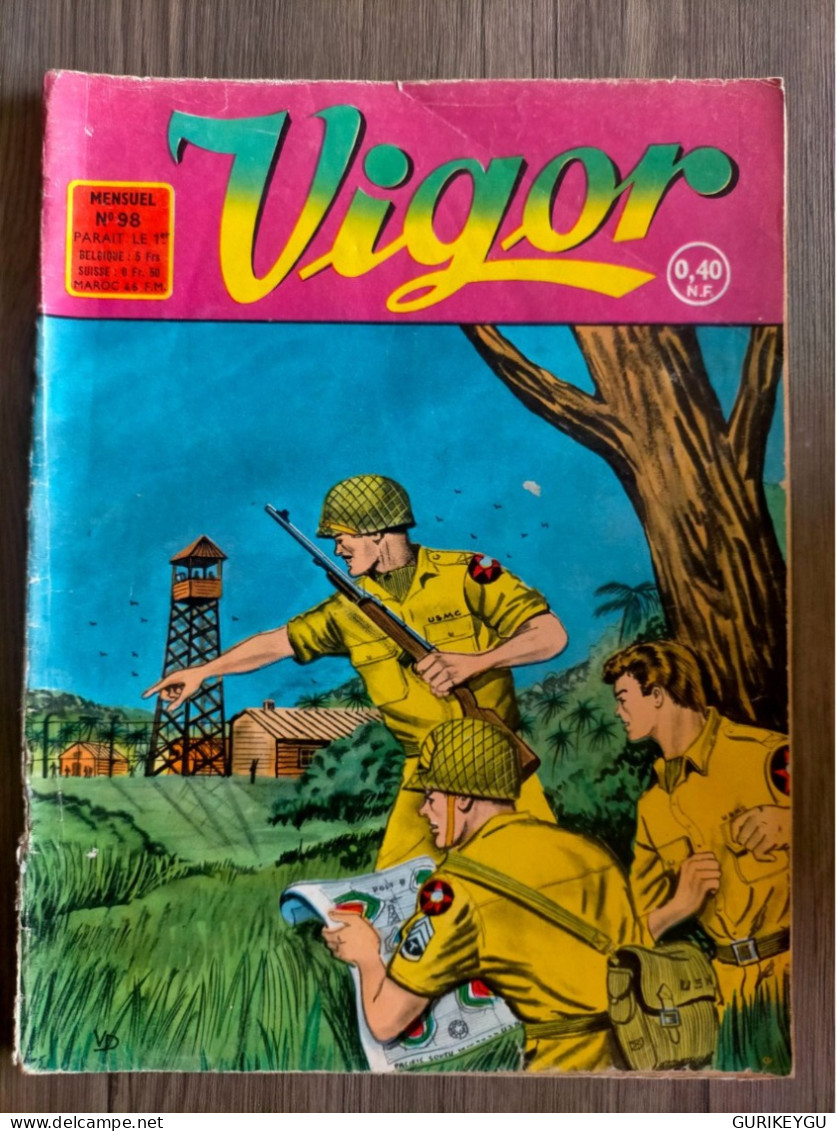 Bd Guerre VIGOR  N°  98  ARTIMA  1962 - Arédit & Artima