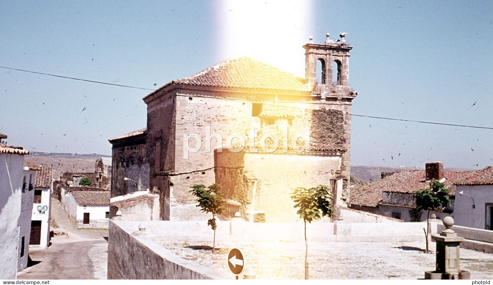 2 SLIDES SET 1980s CACERES ESPANA SPAIN AMATEUR 35mm DIAPOSITIVE SLIDE Not PHOTO FOTO NB3952 - Diapositive