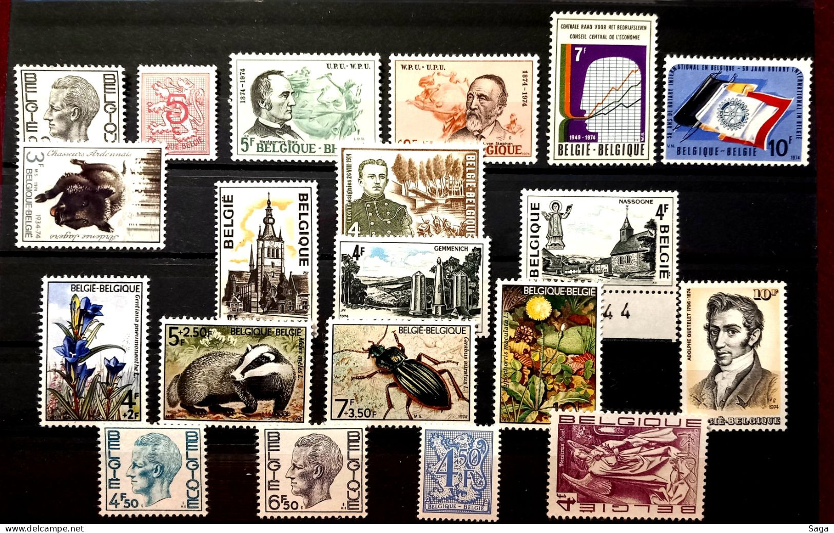 Année Complète 1974 MNH** - Full Years
