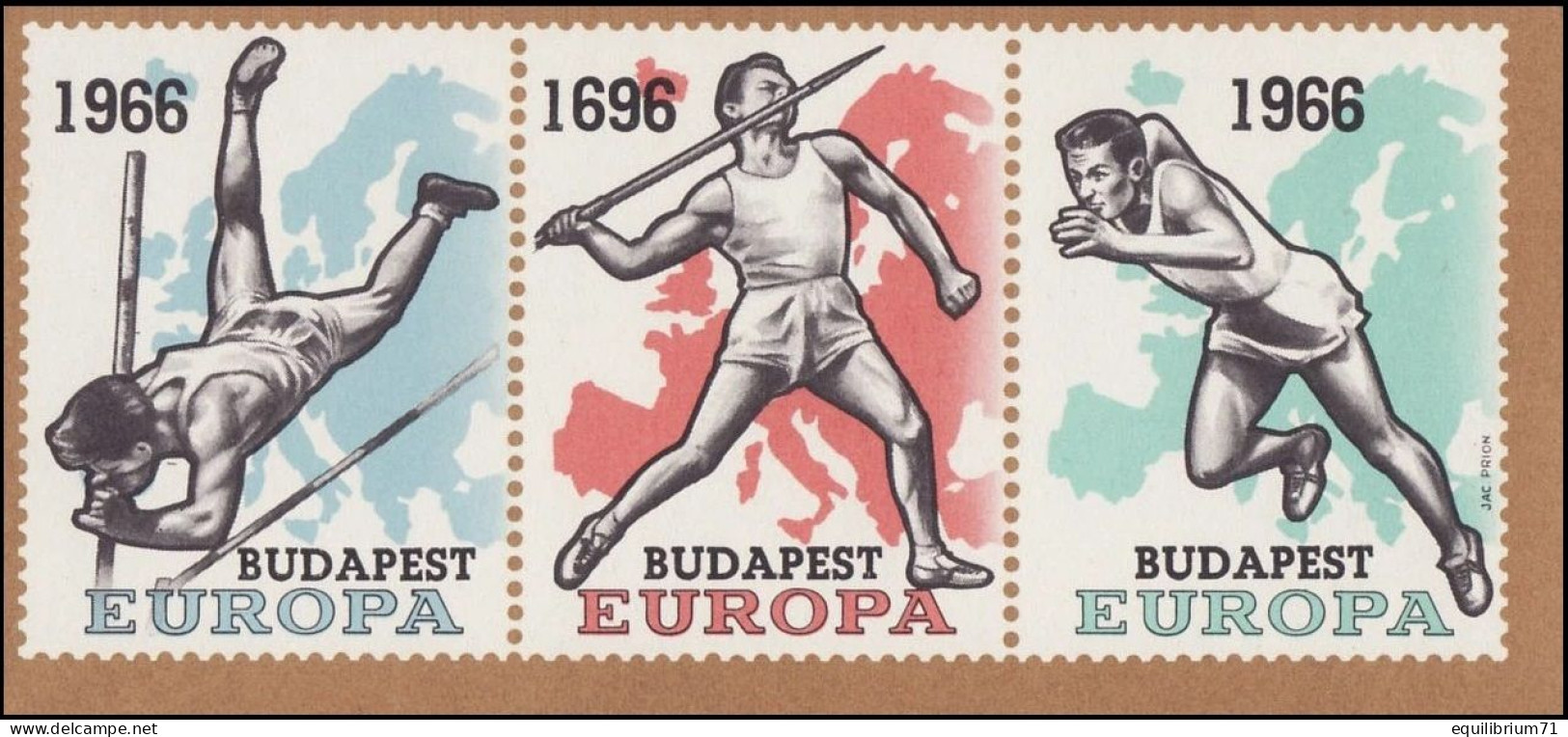 E98CU1** - Championnat D'athlétisme à Budapest / Europese Atletiekkampioenschappen Te Budapest - Athlétisme