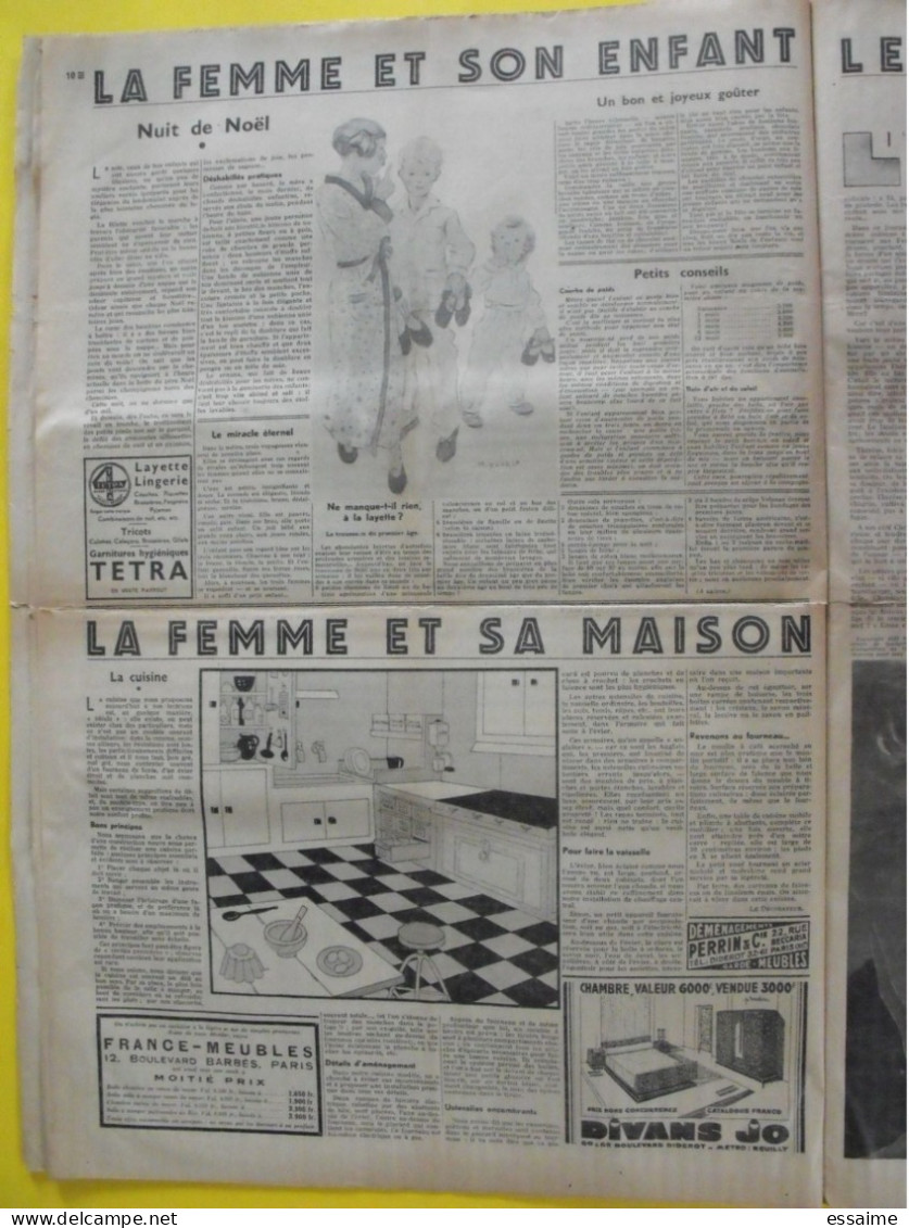 Le Journal De La Femme. N° 7 De 1932. Revue Féminine Grand Format. Maurice Leblanc - 1900 - 1949