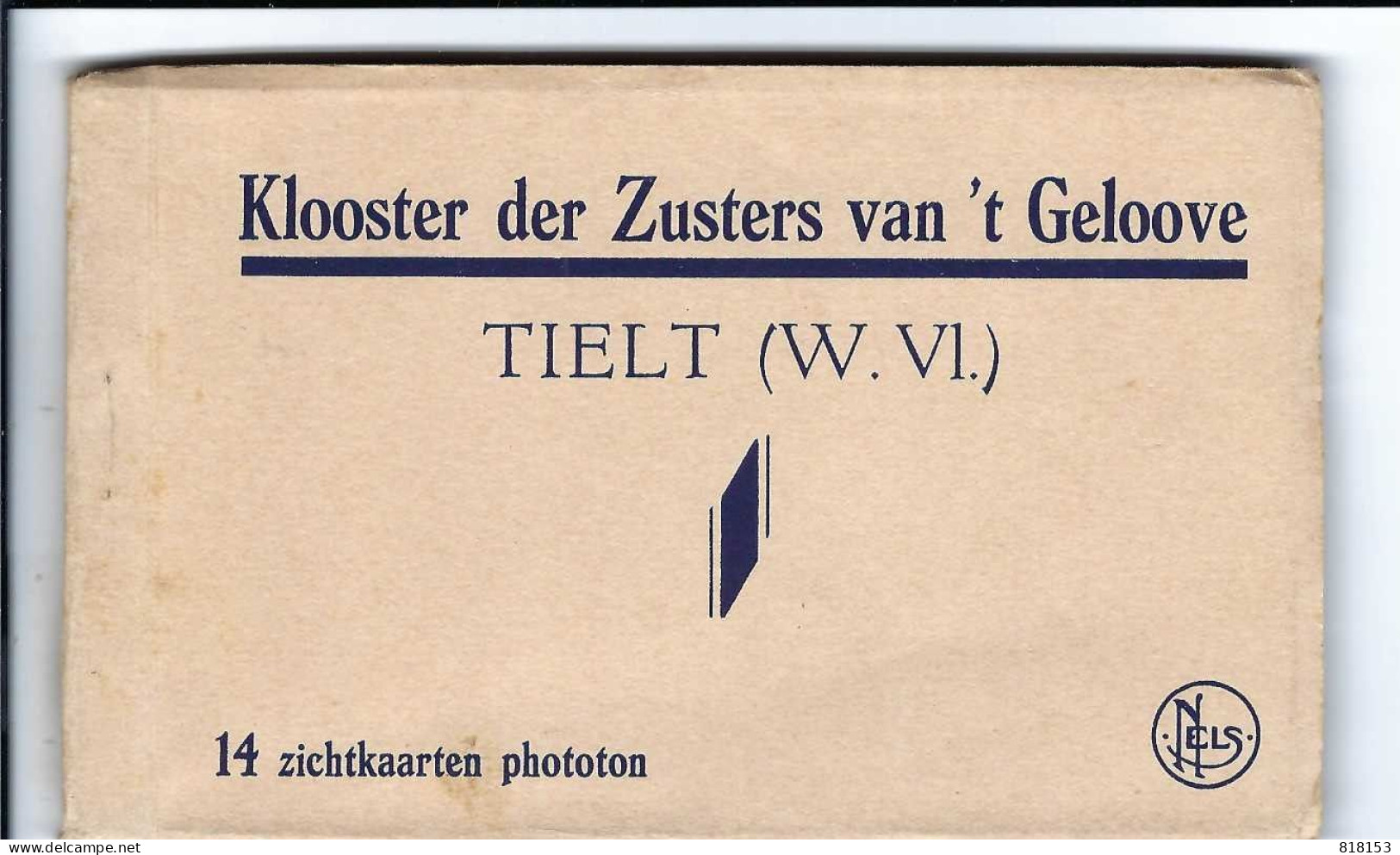 Tielt  TIELT Klooster Der Zusters Van 't Geloove 14 Zichtkaarten Phototon NELS (port 3,40€) - Tielt