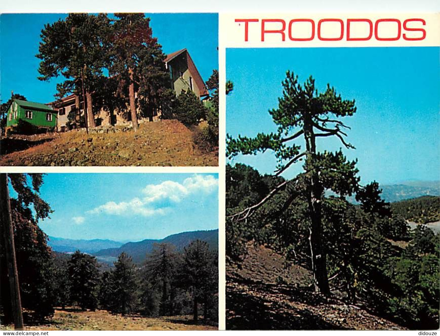 Chypre - Cyprus - Troodos - Multivues - CPM - Voir Scans Recto-Verso - Cyprus