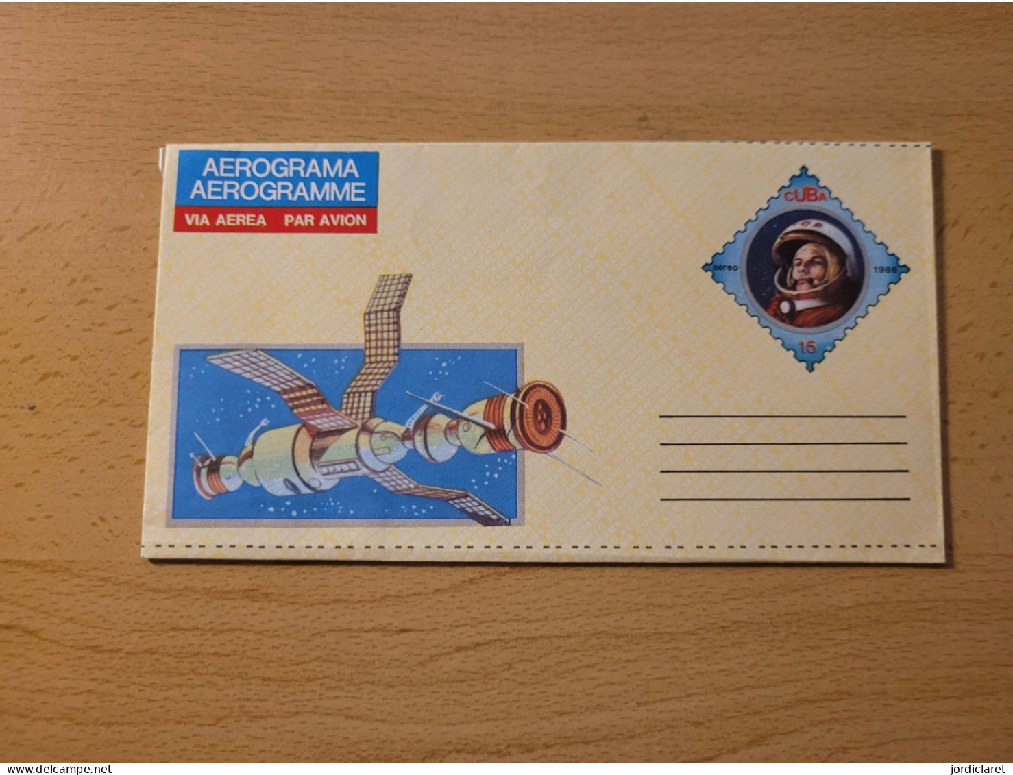 AEROGRAMME CUBA 1986 - Autres & Non Classés