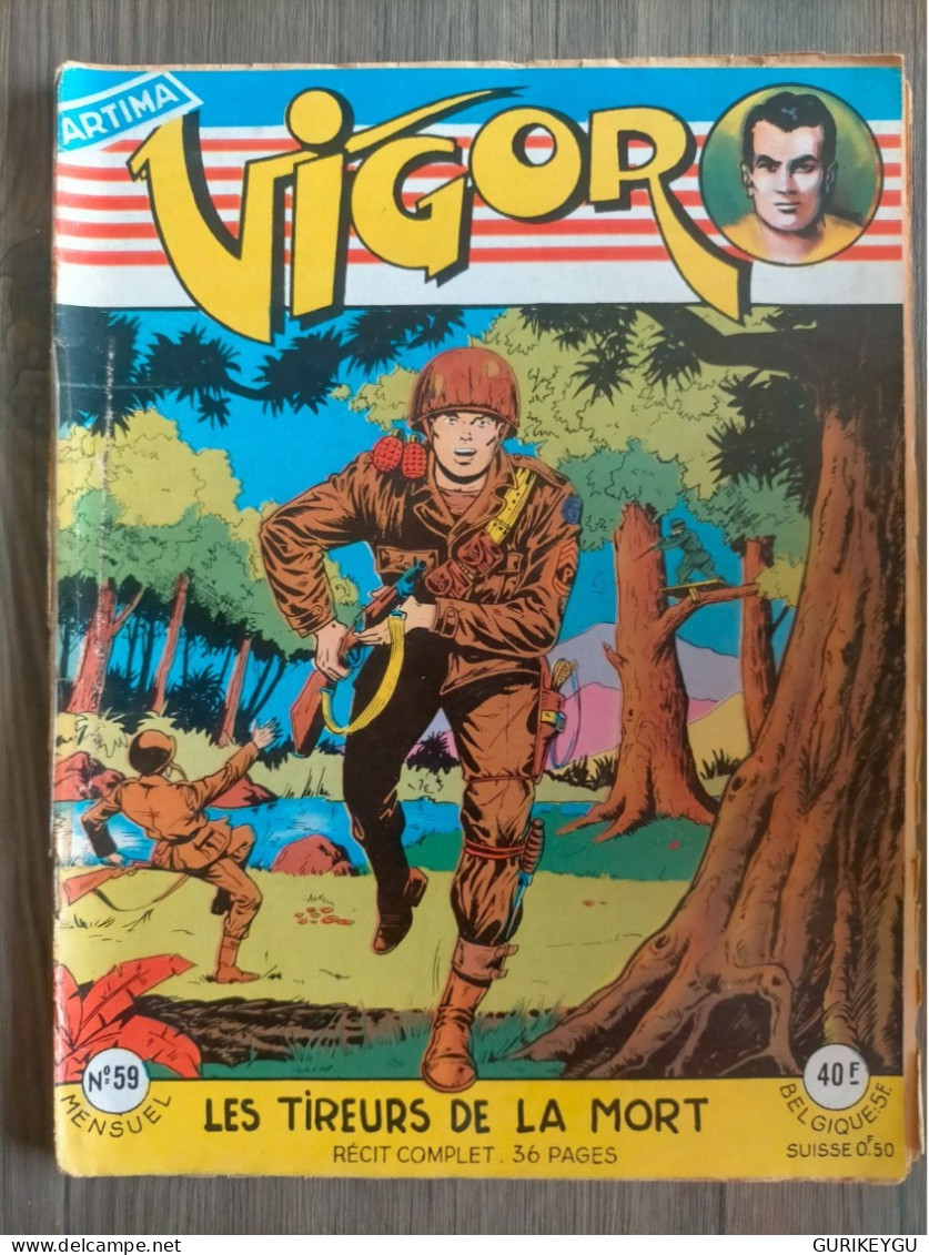 Bd Guerre VIGOR  N° 59  ARTIMA  1958 - Arédit & Artima