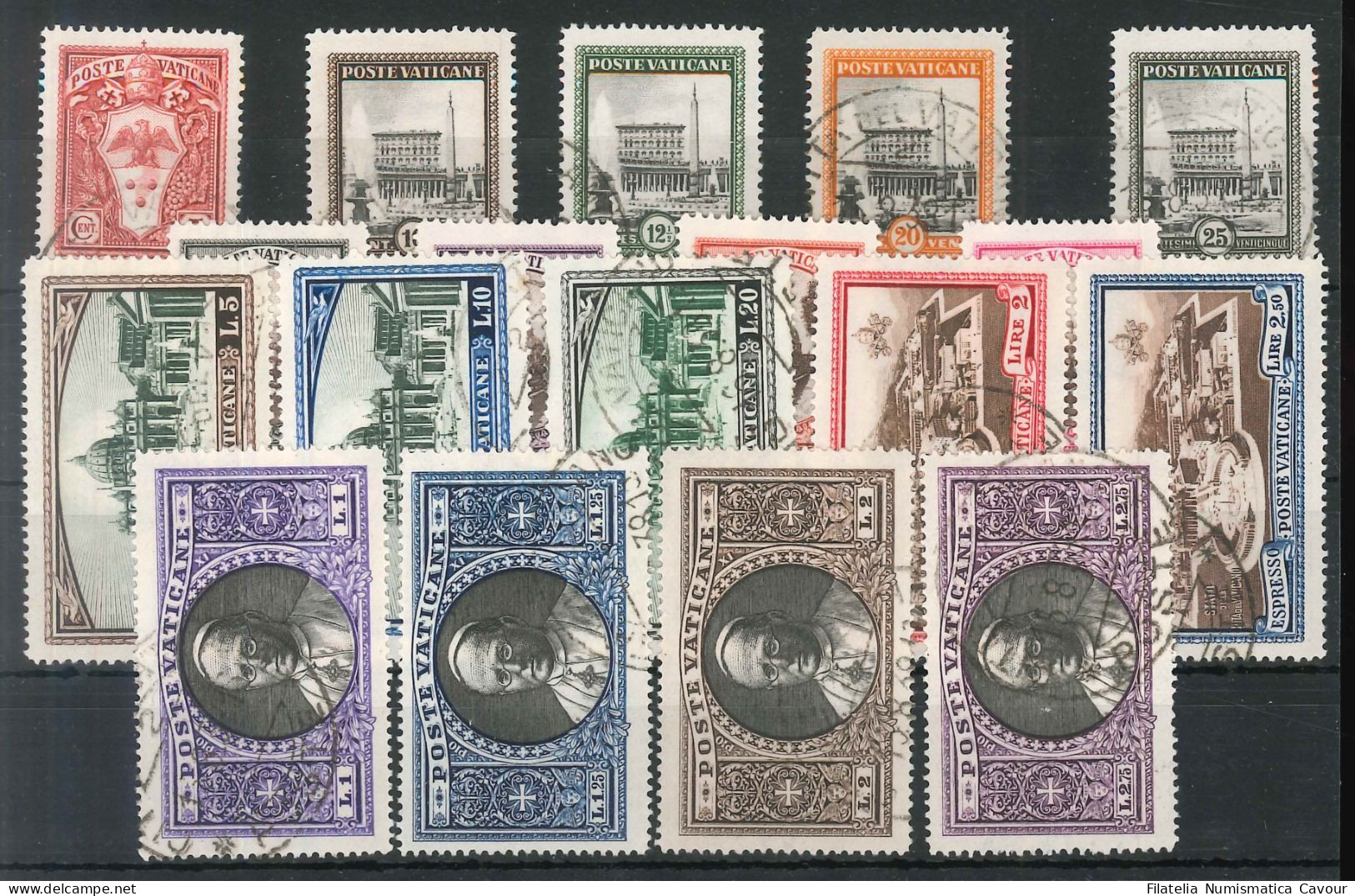 1933 - US (Catalogo Sassone N.° 19/34+E) (2452) - Usados