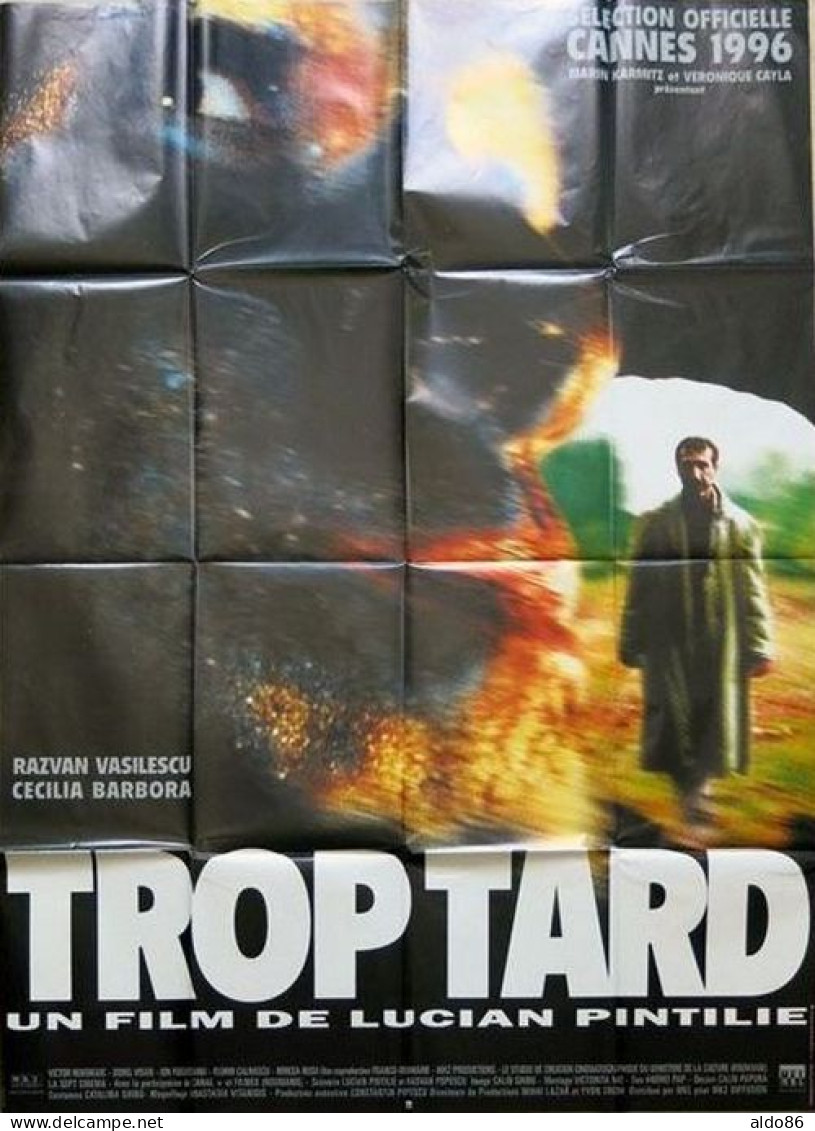 Affiche 120 X 160 Du Film "TROP TARD" De Lucian Pintilie . - Affiches