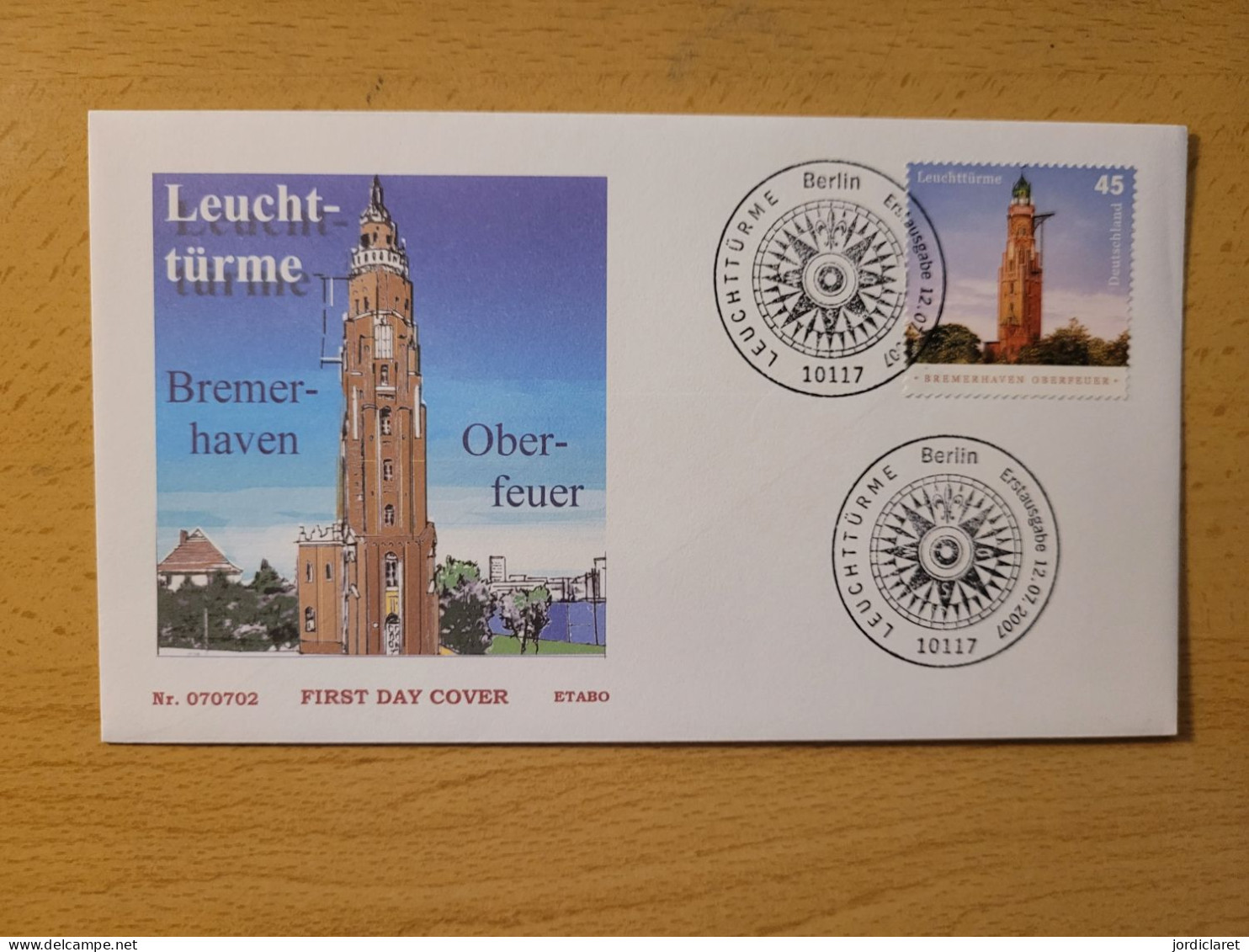 FDC 2007o - Leuchttürme