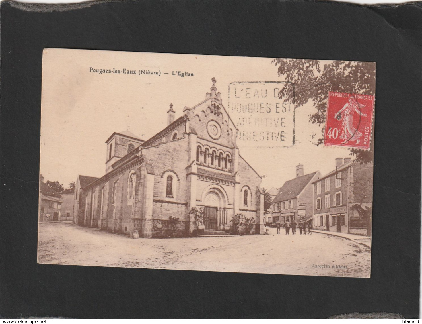 128184          Francia,     Pougues-les-Eaux,    L"Eglise,   VG - Pougues Les Eaux