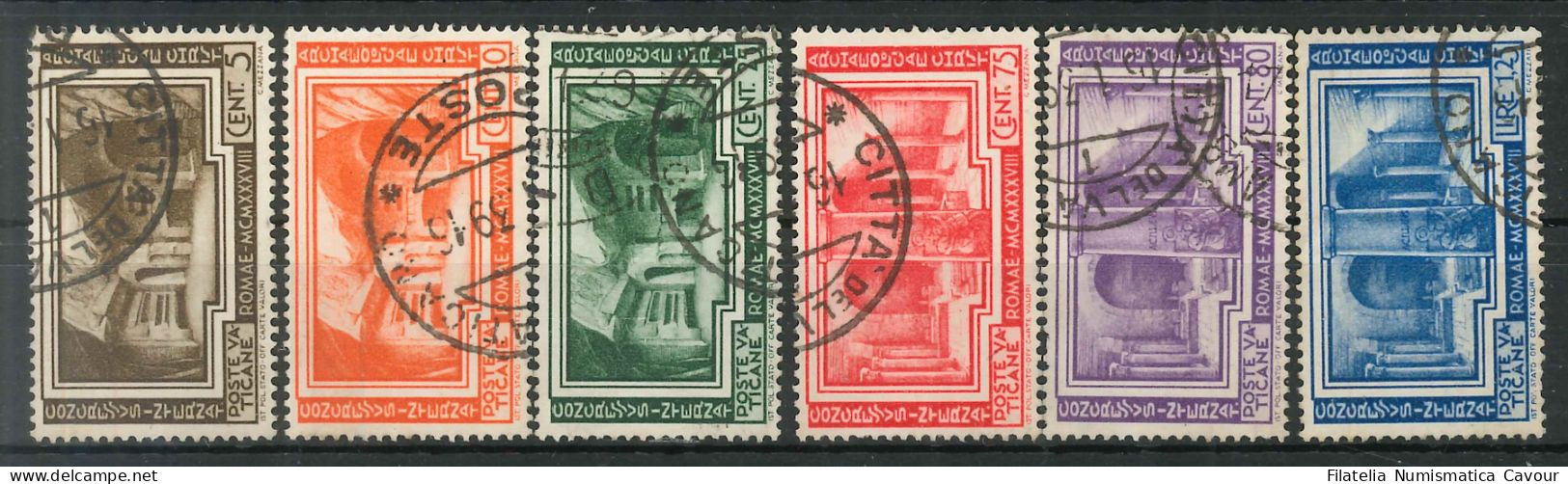 1938 - US (Catalogo Sassone N.° 55/60) (2449) - Usados