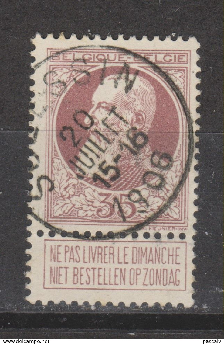 COB 77 Oblitération Centrale SCLESSIN - 1905 Grosse Barbe