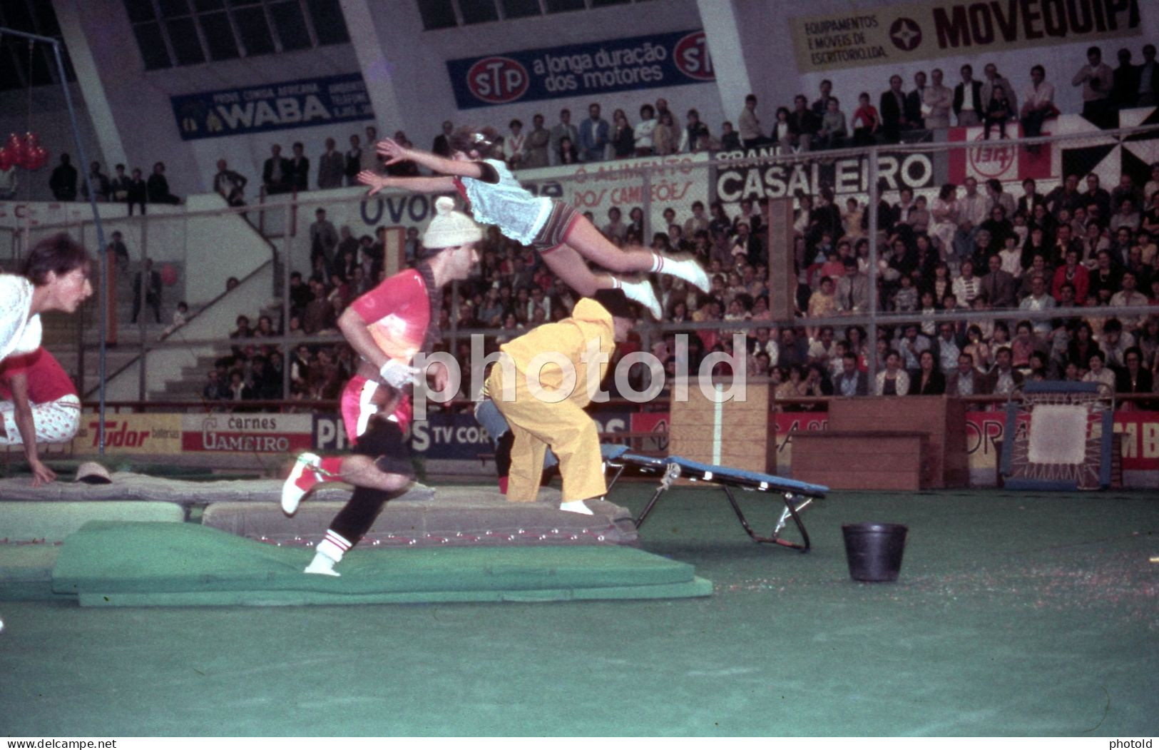 17 SLIDES SET 1984 GINASTICA SPORT LISBOA BENFICA SLB PORTUGAL BOYS GIRLS 35mm DIAPOSITIVE SLIDE not PHOTO FOTO NB3955