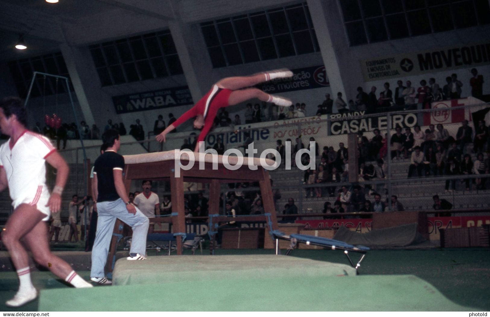 17 SLIDES SET 1984 GINASTICA SPORT LISBOA BENFICA SLB PORTUGAL BOYS GIRLS 35mm DIAPOSITIVE SLIDE not PHOTO FOTO NB3955