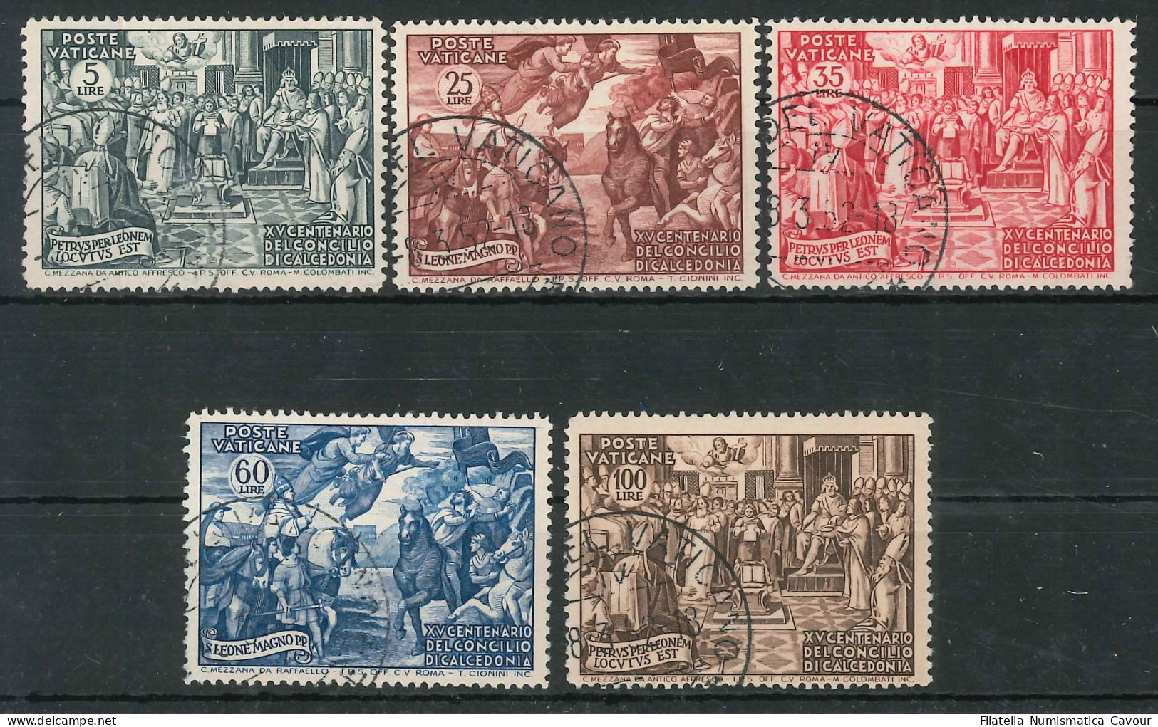 1951 - US (Catalogo Sassone N.° 149/153) (2471) - Oblitérés