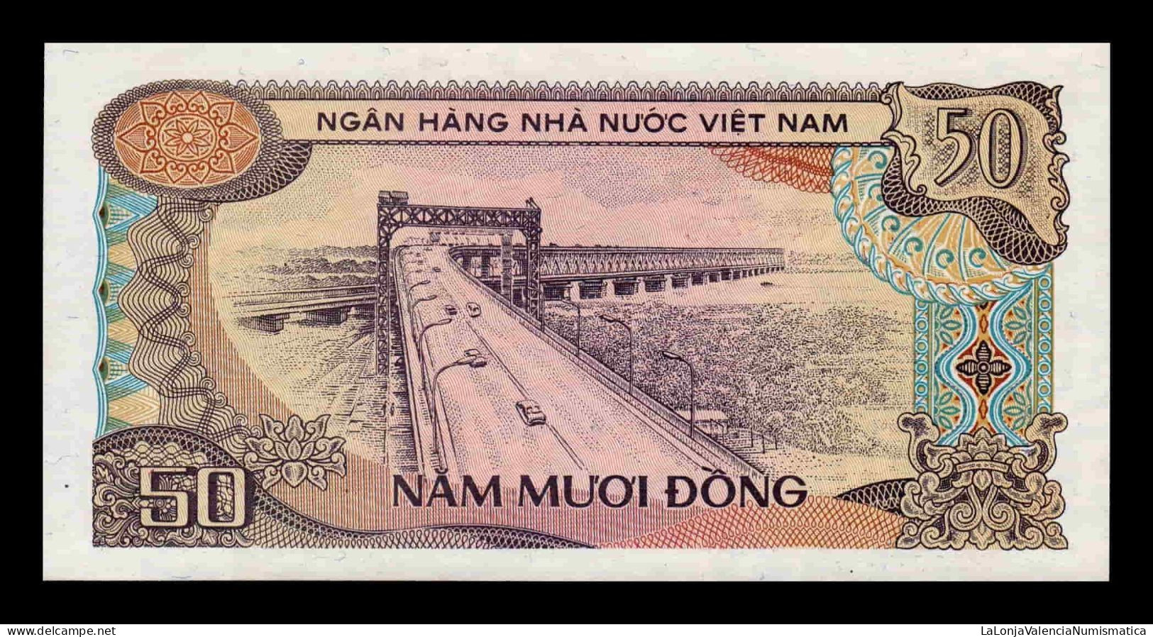 Vietnam 50 Dong 1985 Pick 97 Sc- AUnc - Vietnam