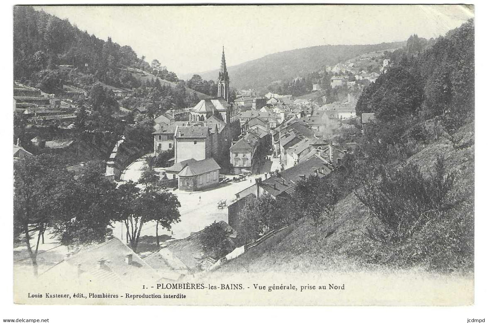 Plombiéres Les Bains Vue Générale - Nomexy